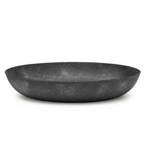 LUUPS dypt fat i trefiber/plast, sort Ø:39/H:7cm - Egnet til buffet 