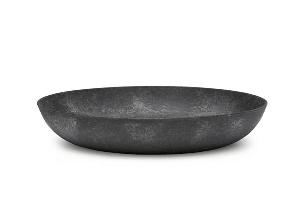 LUUPS dypt fat i trefiber/plast, sort Ø:39/H:7cm - Egnet til buffet