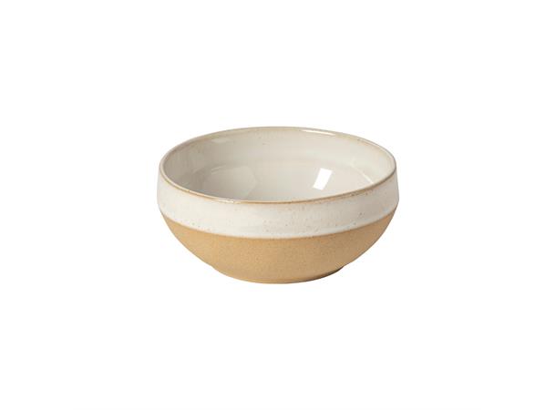 MARRAKESH dyp skål Ø:150mm 60cl Hvit Resirkulert steingods fra Portugal
