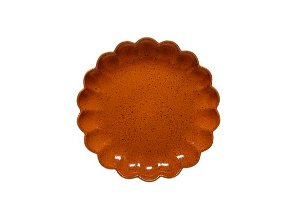 MARRAKESH tallerken Ø:220mm Kanel Resirkulert steingods fra Portugal