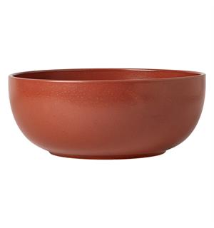 PACIFICA bolle rund Ø:25cm, Cayenne Ø:25cm - Robust steingods 