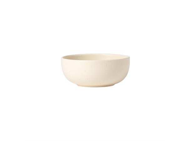 PACIFICA dyp skål/bolle Ø:15cm, Vanilje Ø:15cm H:6,3cm 62cl - Robust steingods