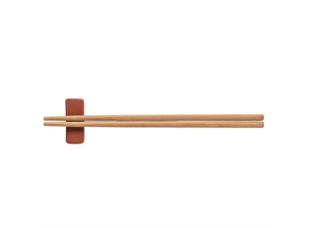 PACIFICA holder til spisepinner/skje, Ca L:5cm B:2cm H:1,1cm - Robust steingods