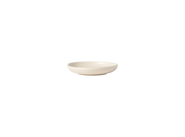 PACIFICA tallerken coupe Ø:16cm, Vanilje Ø:16cm H:2,2cm - Robust steingods