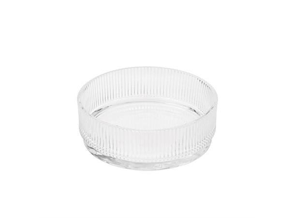 PILASTRO glasskål stablebar lav Ø:15cm Ø:15cm/H:5cm