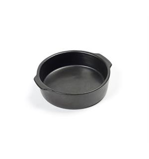 PURE ovnsfat rund Ø:130mm, sort keramikk Fra Serax - Ø:130/H:40mm, 30cl 