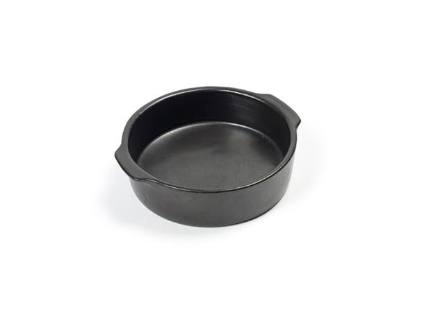PURE ovnsfat rund Ø:130mm, sort keramikk Fra Serax - Ø:130/H:40mm, 30cl