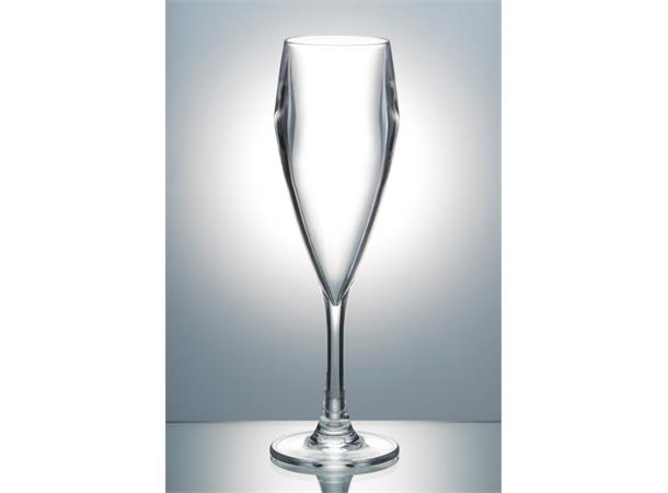 Polycarbonat champagneglass Eparnay 20cl 100% resirkulerbart