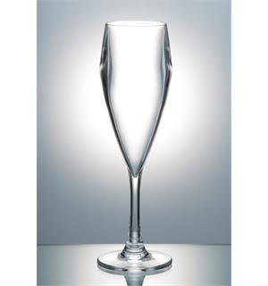Polycarbonat champagneglass Eparnay 20cl 100% resirkulerbart 