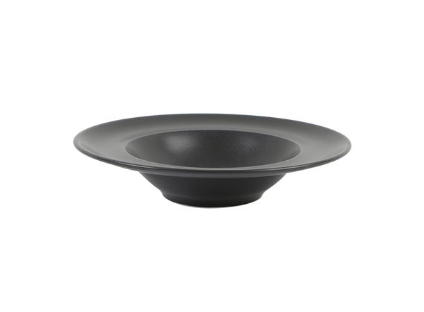 SEASONS dyp tallerken Ø:260mm Sort Matt glasur