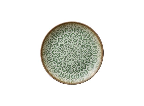 SOULMATE tallerken coupe Ø:15cm, Jade Vitroporselen