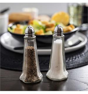 Salt/pepperbøsse H:110mm, Ø48mm Volum 3 cl 