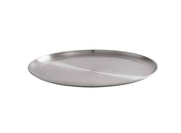 Tallerken Coupe, rustfritt stål Ø 229mm H10mm, SATIN finish