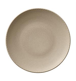 Tallerken coupe Ø:240mm, brun, PINE Vitroporselen 