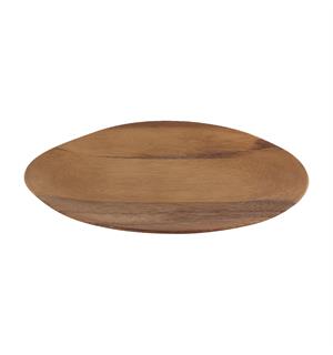 Tallerken i tre asymmetrisk 23x19cm 23x19cm - Akasietre 