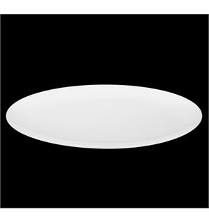 Tallerken oval 38x26cm Unlimited, hvit 