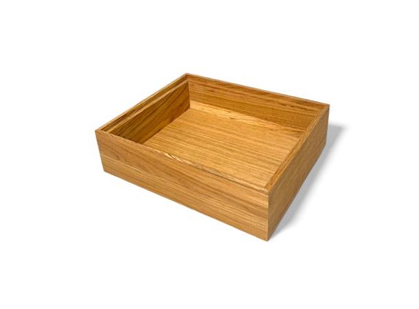 Trekasse eik GN1/2-96 Shiva Heltre eik - Næringsmiddelgodkjent