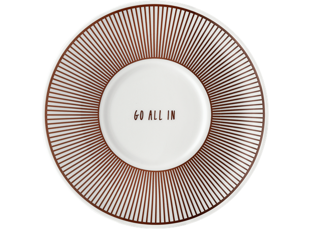 Underskål Ø:15cm til kaffekopp, MOMENTS BOLD CACAO