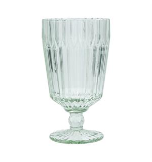 ARCHIE alround glass på fot 42cl, grønn Ø:91mm H:165mm 