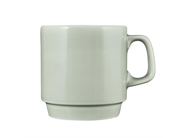 B1100/6200 krus stablebart 22cl Grå glaz Ø:75mm H:78mm 0,22lt Grå In-glaze dekor