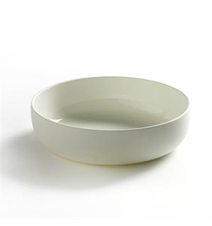 BASE dyp tallerken rettkant Ø:160/H:45mm Med matt ytterglasur 