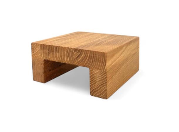 Buffetblokk EIK, 210x210x100mm Heltre - Næringsmiddelgodkjent