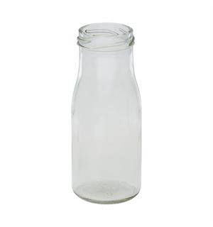 Glassflaske Ø:51mm H:124mm 15cl Tilh. metallokk kjøpes separat 
