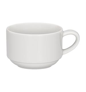 Kopp stablebar 18cl SMART, hvit Høybrent porselen 