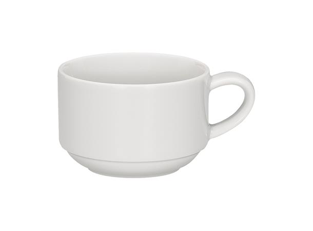 Kopp stablebar 18cl SMART, hvit Høybrent porselen