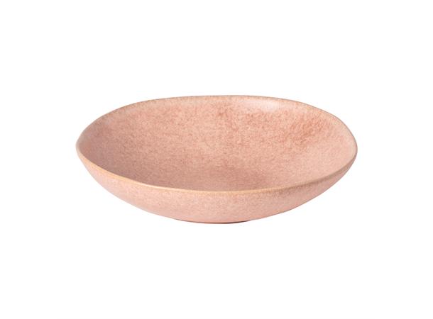 LIVIA dyp tallerken Ø:230mm/92cl, Rosa Steingods - Mauve Rose