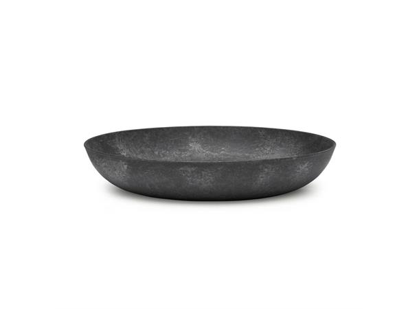 LUUPS dypt fat i trefiber/plast, sort Ø:35/H:7cm - Egnet til buffet