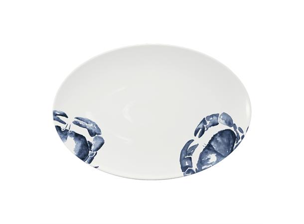 MARITIM tallerken oval 33x23m Dekor: Ocean Breeze
