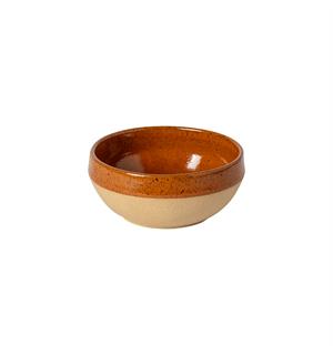 MARRAKESH dyp skål Ø:120mm 27cl Kanel Resirkulert steingods fra Portugal 