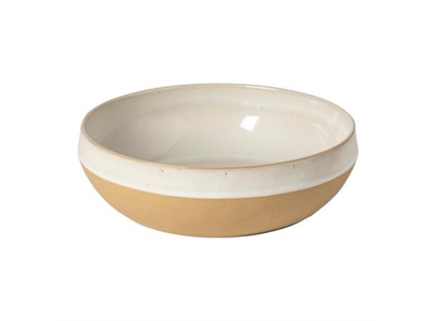 MARRAKESH serveringsfat dyp Ø:260mm Hvit Resirkulert steingods fra Portugal 2,7L
