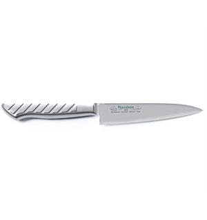MASAHIRO MVS Kokkekniv/skrellekniv 12cm Med stålhåndtak 