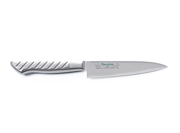 MASAHIRO MVS Kokkekniv/skrellekniv 12cm Med stålhåndtak