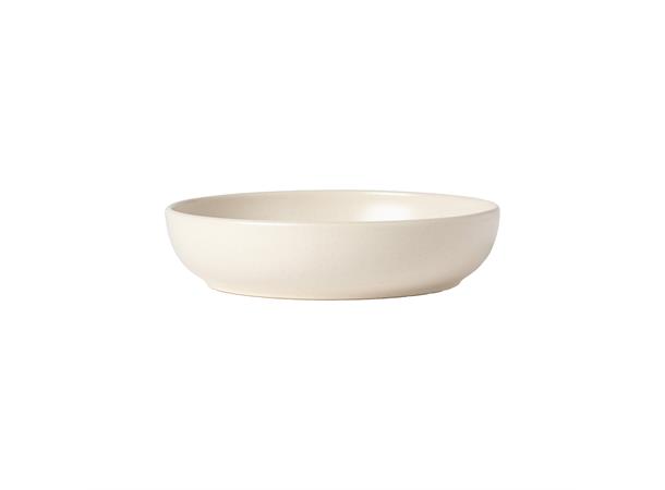 PACIFICA lav skål coupe Ø:18cm, Vanilje Ø:18cm/65cl - Robust steingods