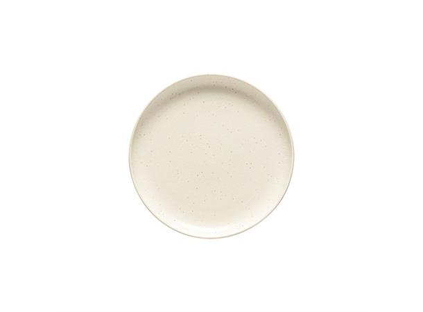 PACIFICA tallerken coupe Ø:20cm, Vanilje Ø:20cm H:2,4cm - Robust steingods
