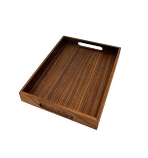 Serveringsbrett 305x230x45mm, Shiva Valnøtt tre - næringsmiddelgodkjent 