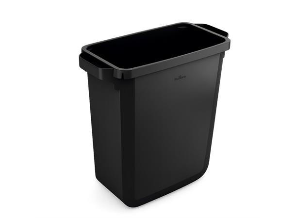 Slim Jim Avfallsbeholder 60ltr SORT 290x550x620mm- uten lokk og understell