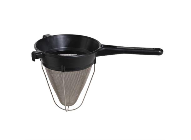 Spissill, Exogløass/Rustfri, Ø:200mm Masketetthet 0,5mm, Høyde 220mm