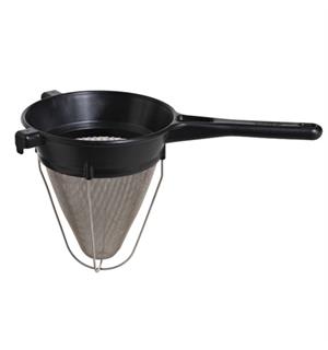 Spissill, Exogløass/Rustfri, Ø:200mm Masketetthet 0,5mm, Høyde 220mm 