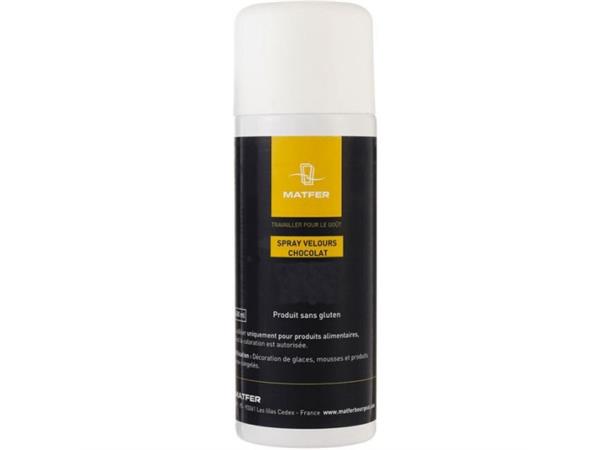 Spray til matdekor-MILK CHOCO I hendig sprayflaske, Netto 400ml