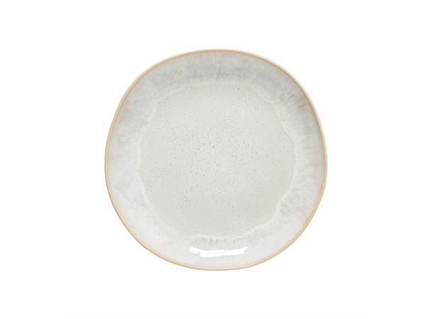 Tallerken flat Ø:220mm, Sand, EIVISSA Steingods i duse farger