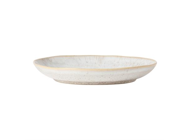 Tallerken flat Ø:220mm, Sand, EIVISSA Steingods i duse farger