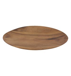 Tallerken i tre asymmetrisk 29x23cm 29x23cm - Akasietre 