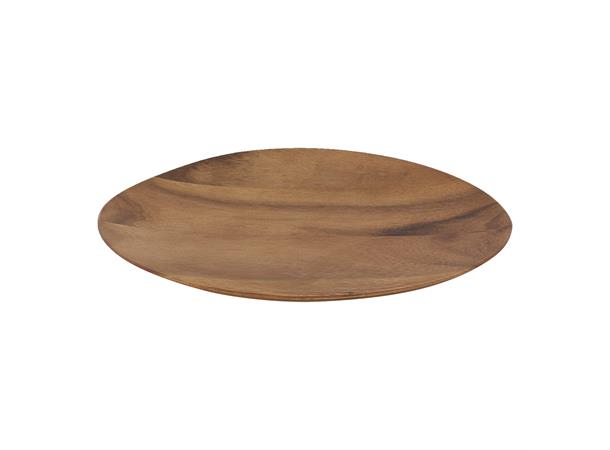 Tallerken i tre asymmetrisk 29x23cm 29x23cm - Akasietre