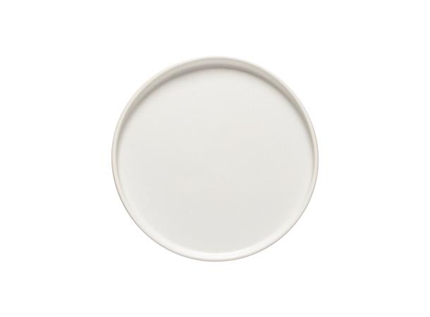 Tallerken Ø:210mm REDONDA, hvit Steingods