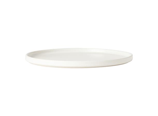 Tallerken Ø:210mm REDONDA, hvit Steingods