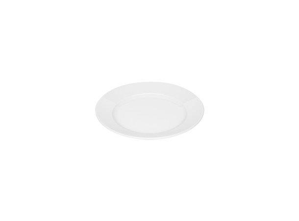 Tallerken Ø:21cm SMART, Hvit Høybrent porselen